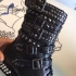 Saint Laurent Signature Rangers Studded Punk Sole Boots,